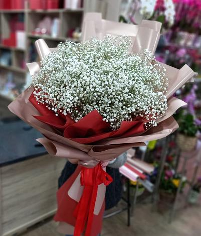 Букет цветов из: Гипсофила в Зайково