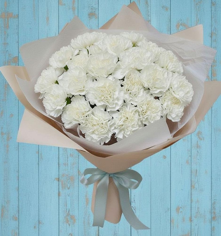 Букет цветов из: Гвоздики в Зайково