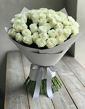 Букет 35 Белых роз в Зайково