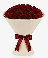 Букет 101 Бордовая роза Блэк Бакарра в Зайково
