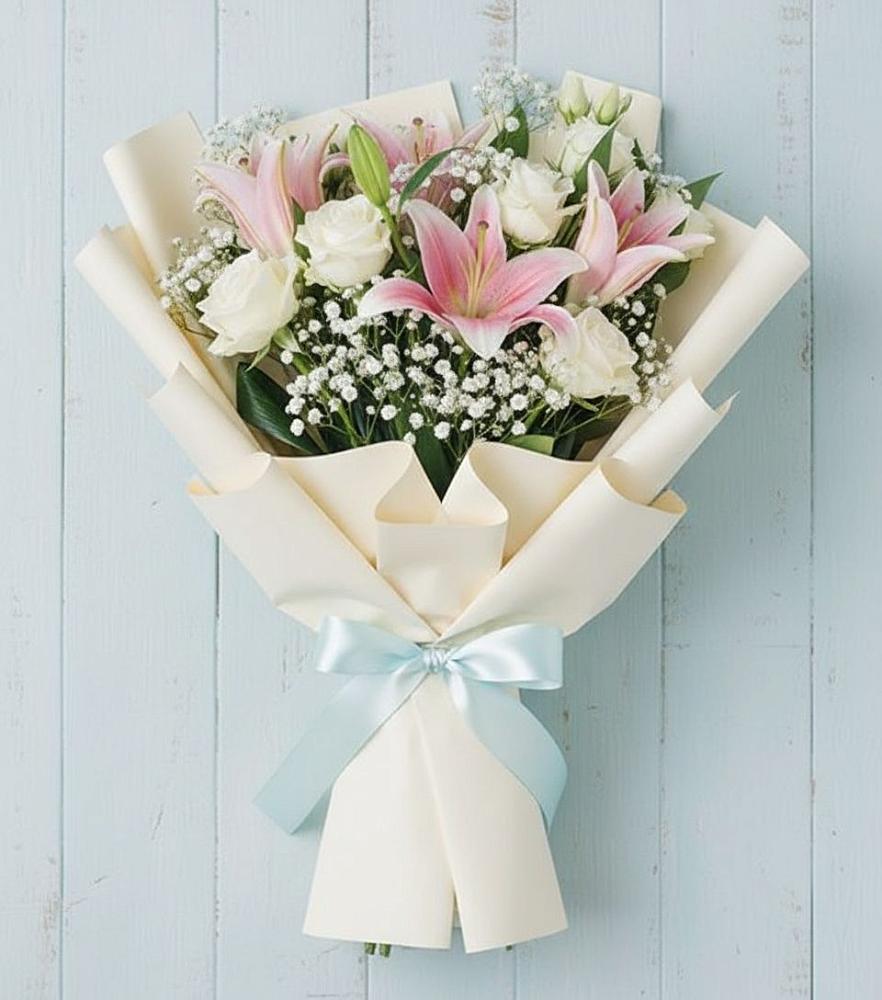 Букет цветов из: Лилии в Зайково