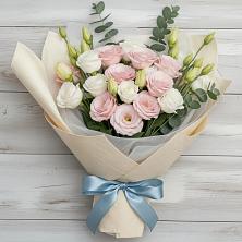 Букет цветов из:  Лизиантусы в Зайково