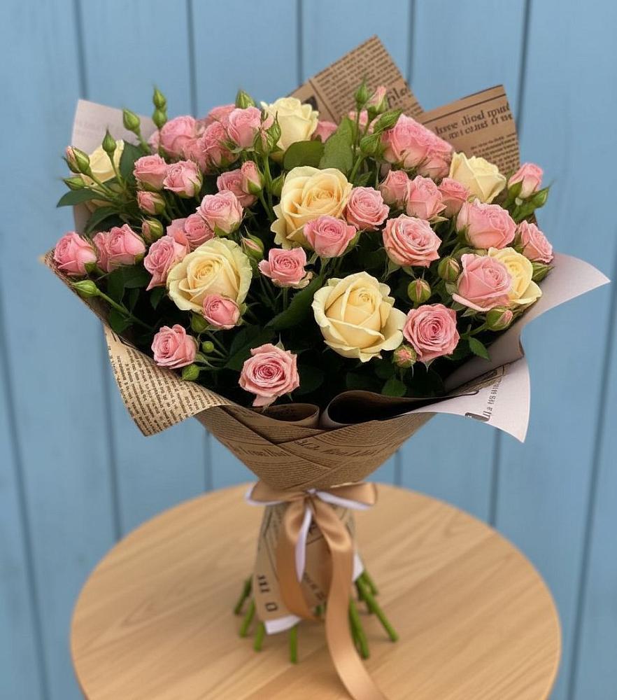 Букет цветов из: Розы в Зайково