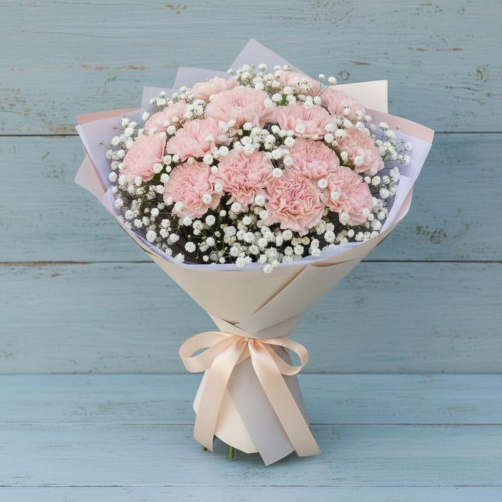 Букет цветов из: Гвоздики в Зайково