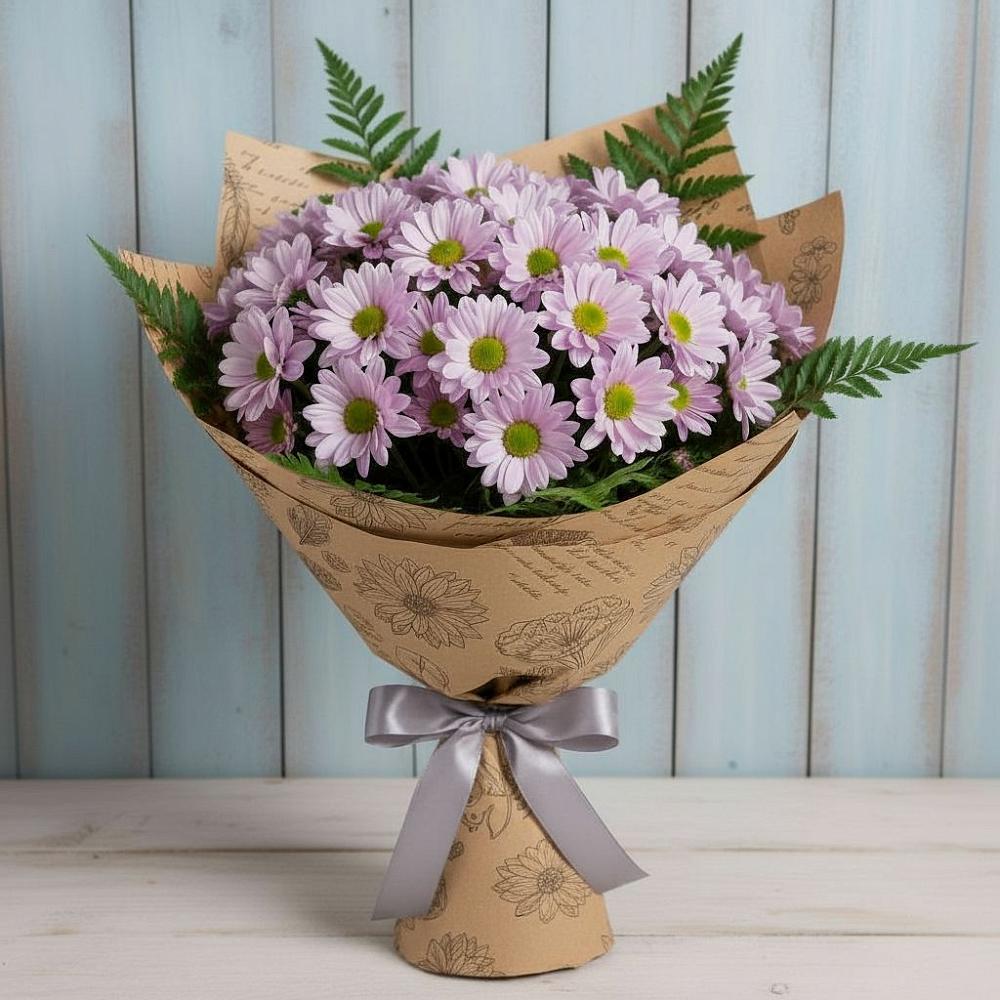 Букет цветов из: Хризантемы в Зайково