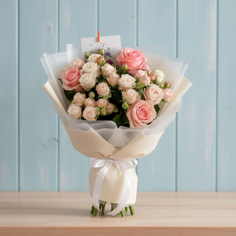 Букет цветов из: Розы в Зайково