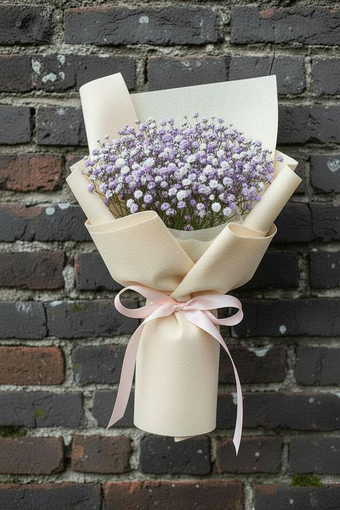 Букет цветов из: Гипсофила в Зайково