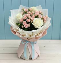 Букет цветов из:  Розы в Зайково