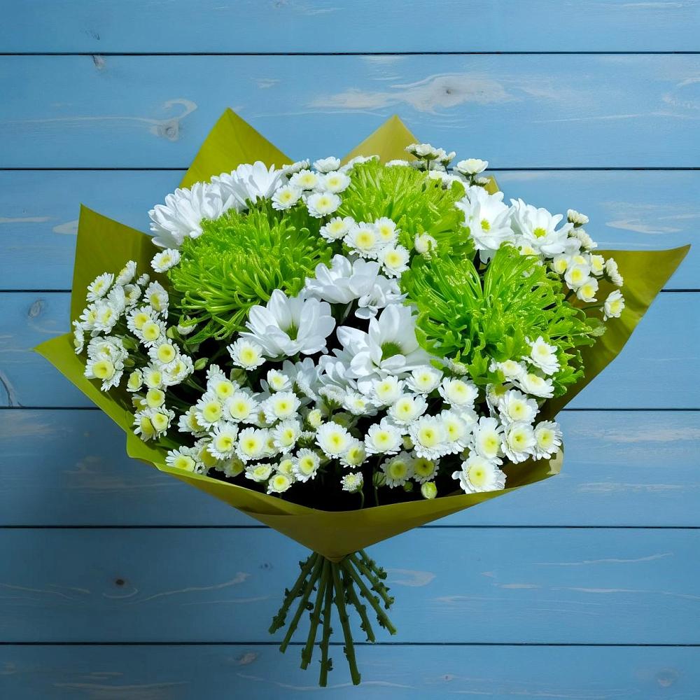 Букет цветов из: Хризантемы в Зайково