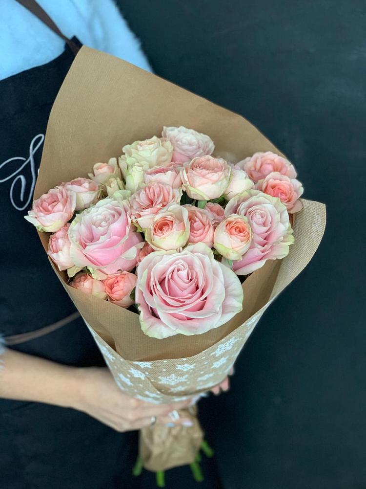 Букет цветов из: Хризантемы и Розы в Зайково