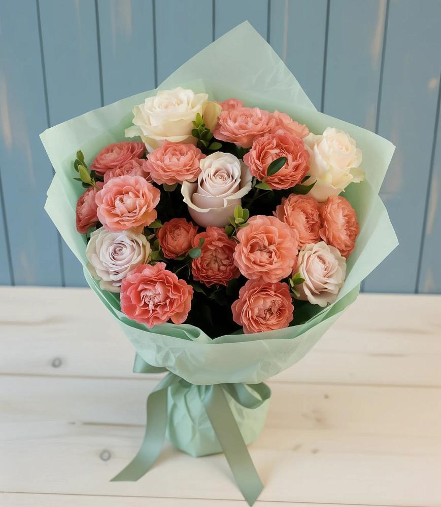 Букет цветов из: Розы в Зайково