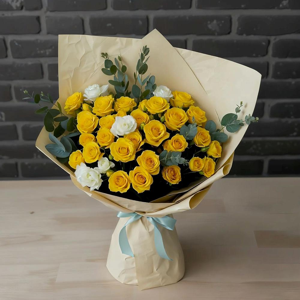 Букет цветов из: Розы в Зайково