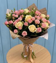 Букет цветов из:  Розы в Зайково