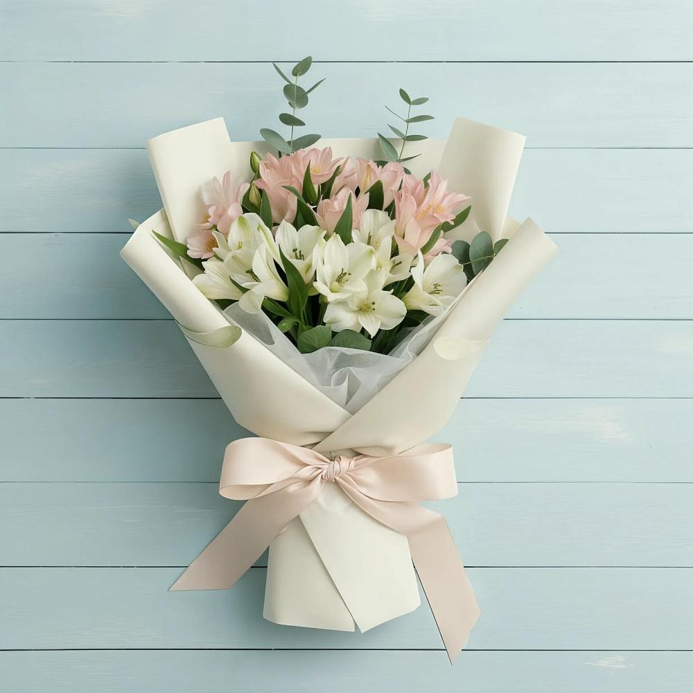 Букет цветов из: Альстромерии в Зайково