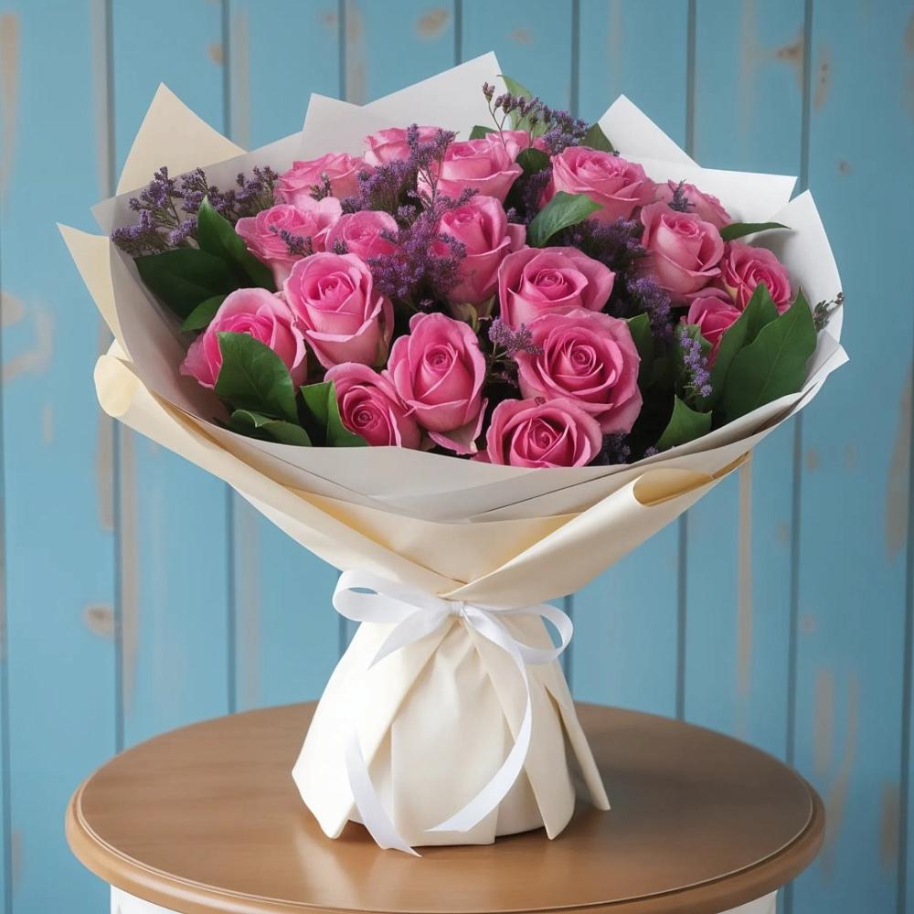 Букет цветов из: Розы в Зайково