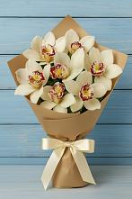 Букет цветов из:  Орхидеи и Розы в Зайково