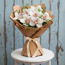 Букет цветов из:  Орхидеи и Розы #REPLACE_PRED# Зайково